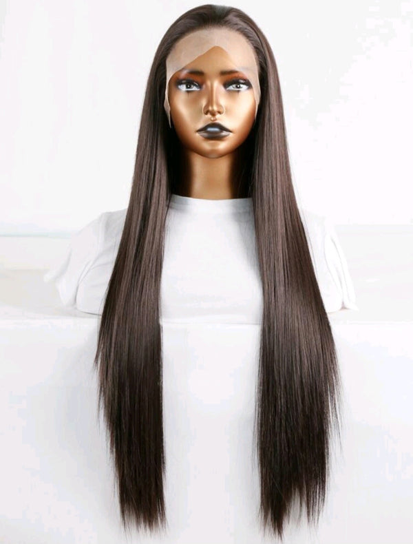 Lace Front 24' Wig (human blend)